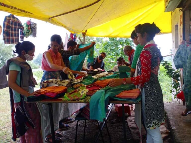 Customers at Kumbaya Sale at Neemkheda - Samaj Pragati Sahayog - SPS