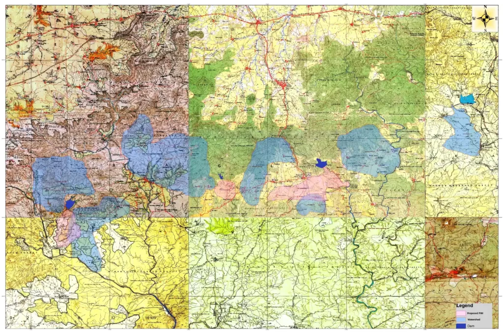 Proposed PIM and watershed grid - Samaj Pragati Sahayog - SPS